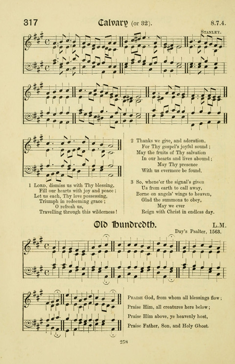 Hymns and Songs: for Mission Services and Conventions, with tunes (Enlarged ed.) page 258