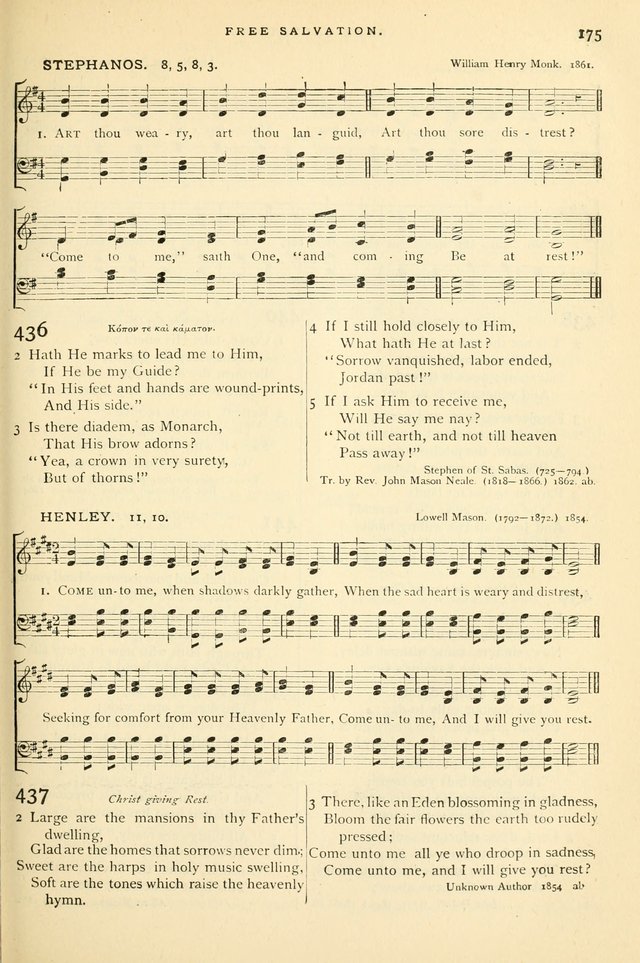 Hymns and Songs of Praise for Public and Social Worship page 177