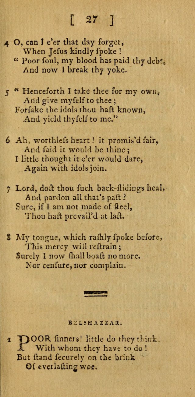 Hymns and Spiritual Songs for the use of Christians page 34
