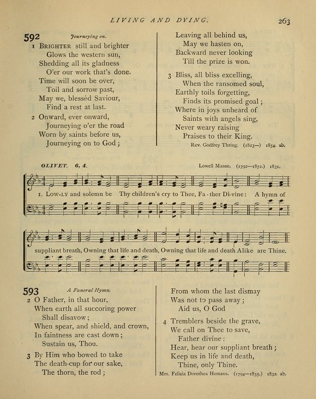 Hymns and Songs for Social and Sabbath Worship. (Rev. ed.) page 263