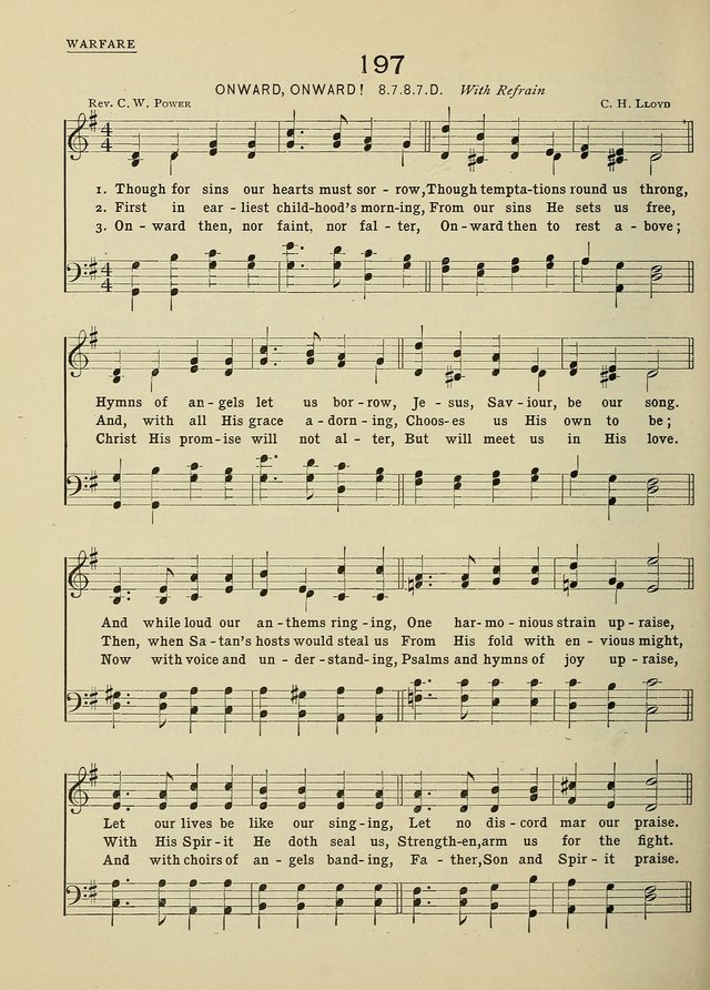 Hymns and Tunes for Schools page 190