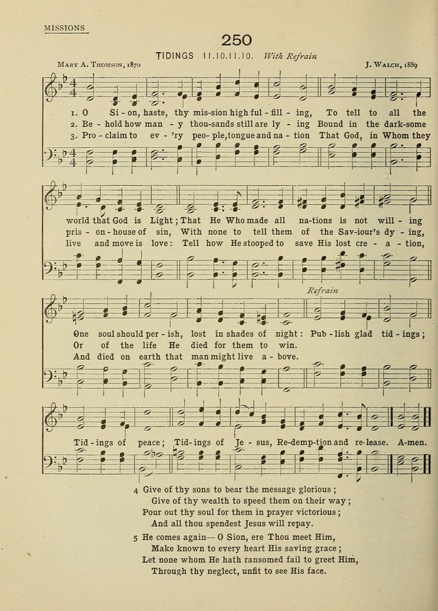 Hymns and Tunes for Schools page 246