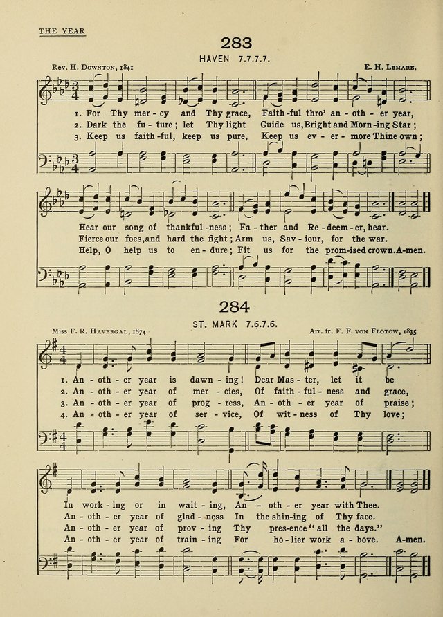 Hymns and Tunes for Schools page 278