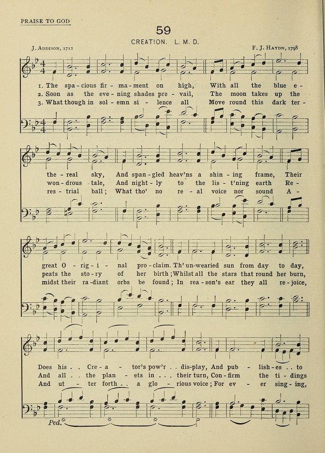 Hymns and Tunes for Schools page 54