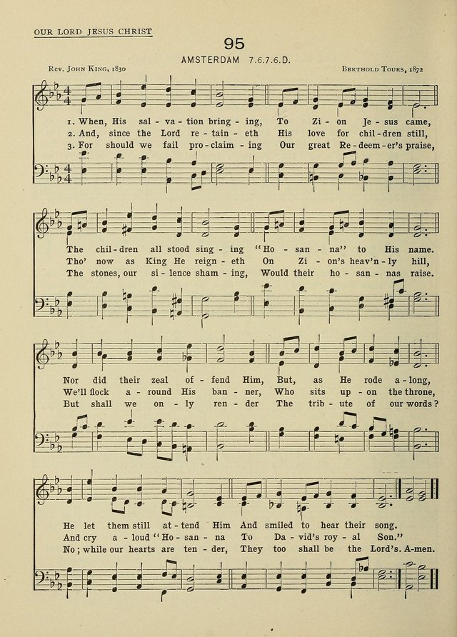 Hymns and Tunes for Schools page 96