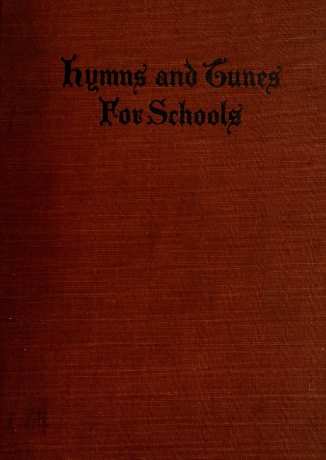 Hymns and Tunes for Schools page i