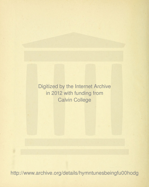 Hymn Tunes: being further contributions to the hymnody of the church page 2