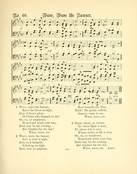 Hymn Tunes: being further contributions to the hymnody of the church page 67
