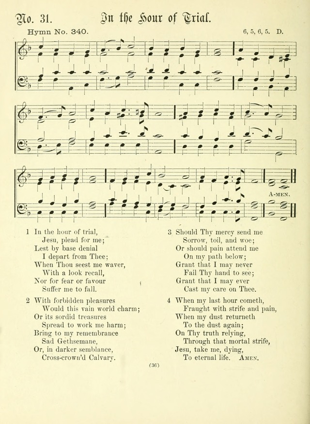 Hymn Tunes: being further contributions to the hymnody of the church page 36