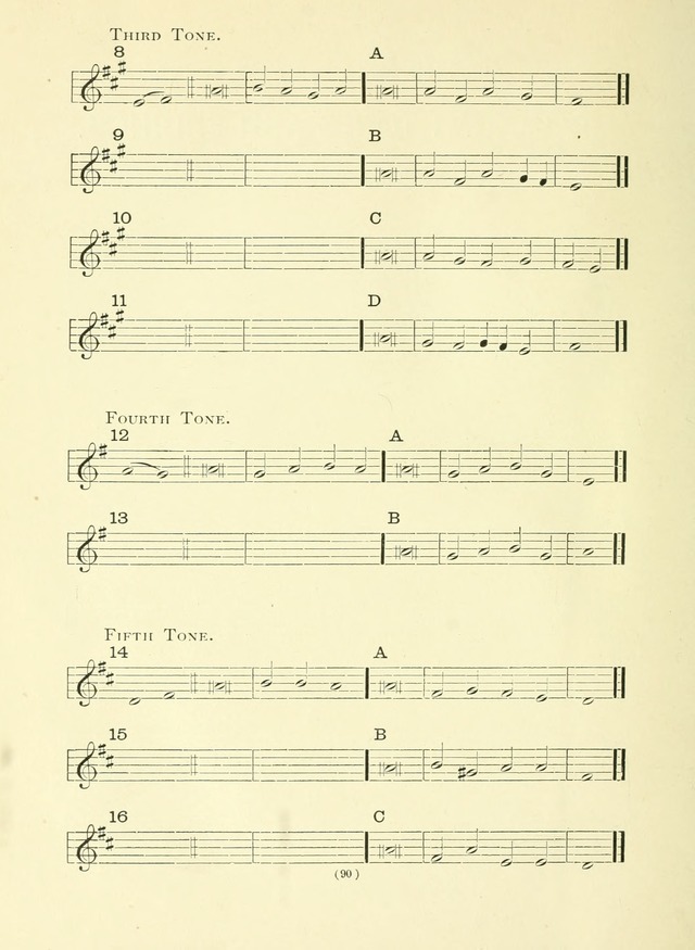 Hymn Tunes: being further contributions to the hymnody of the church page 90