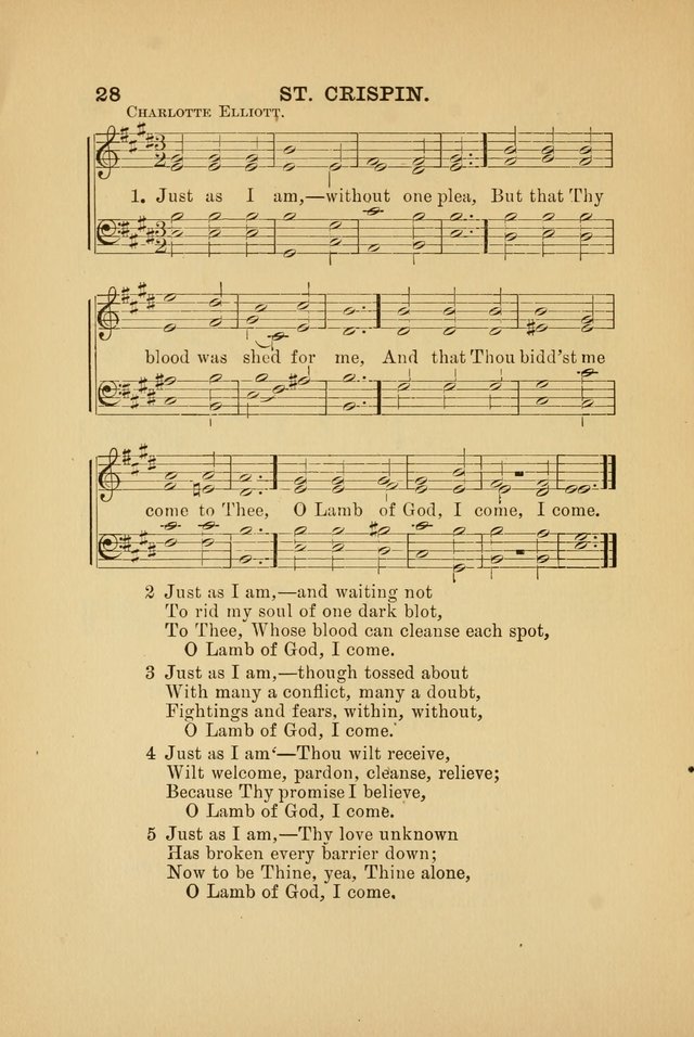 Hymn and Tune Book: for Schools and Colleges page 28