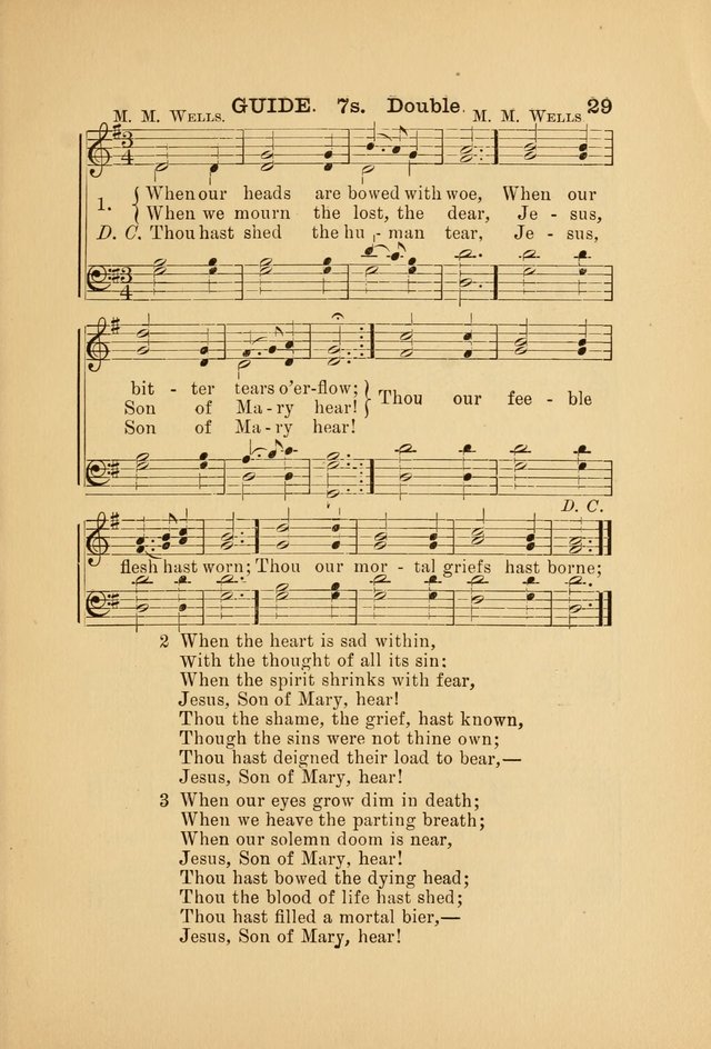 Hymn and Tune Book: for Schools and Colleges page 29