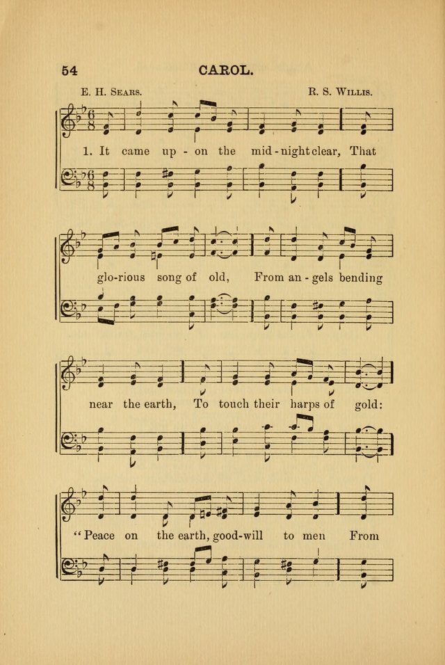 Hymn and Tune Book: for Schools and Colleges page 54