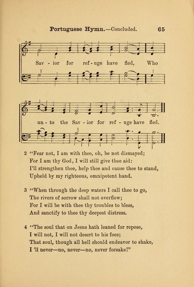 Hymn and Tune Book: for Schools and Colleges page 65