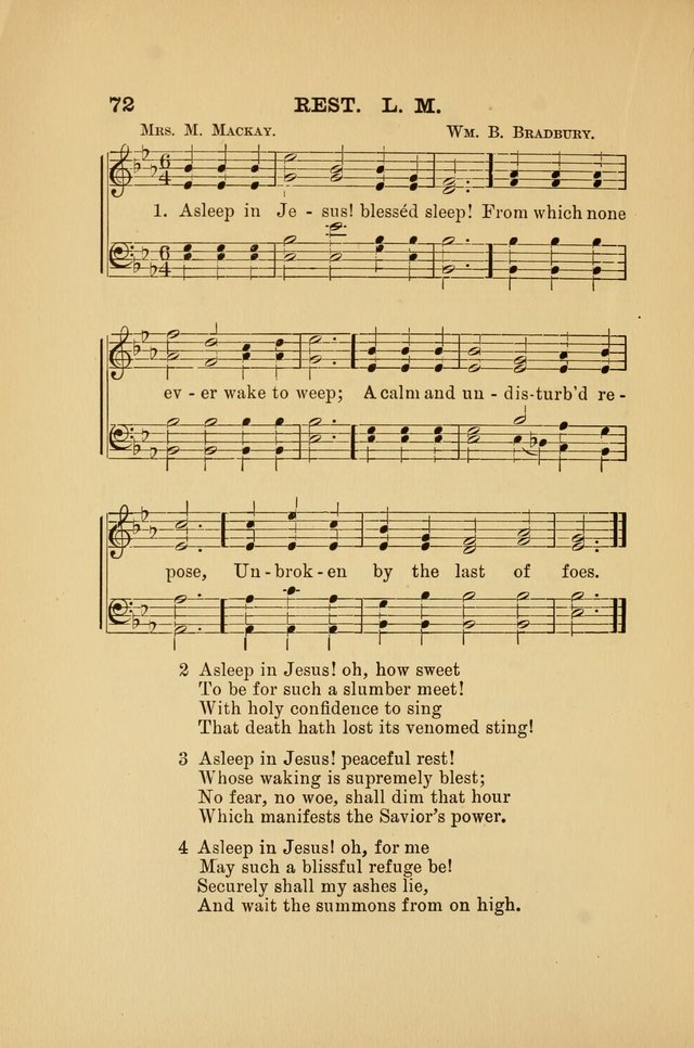 Hymn and Tune Book: for Schools and Colleges page 72