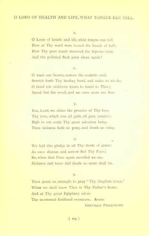 Hymn Tunes and Carols page 105