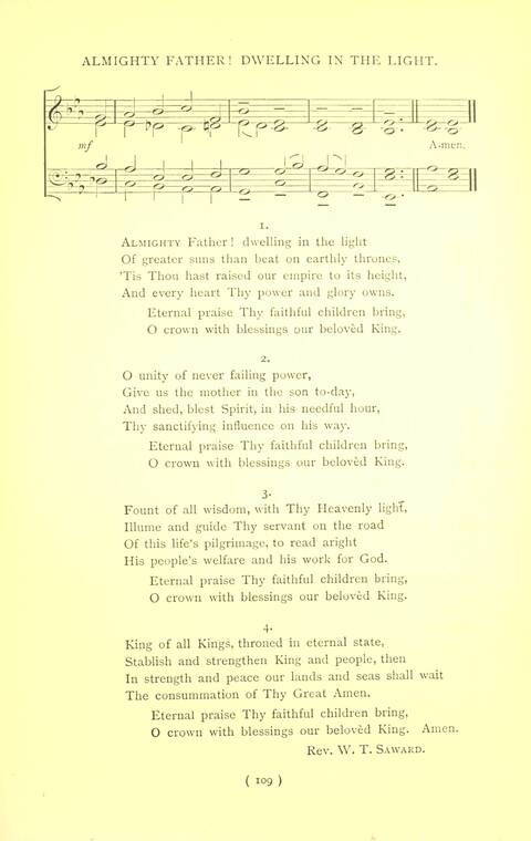 Hymn Tunes and Carols page 109