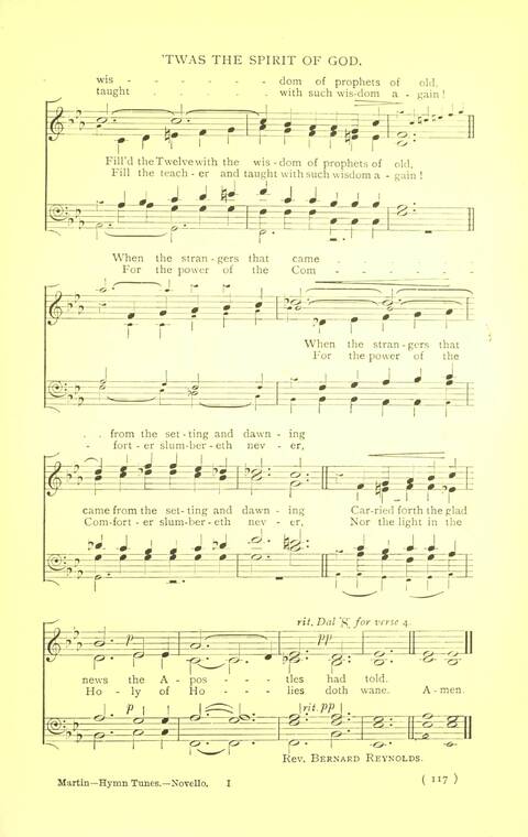 Hymn Tunes and Carols page 117
