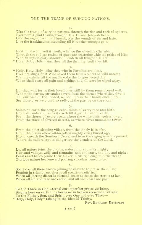 Hymn Tunes and Carols page 121