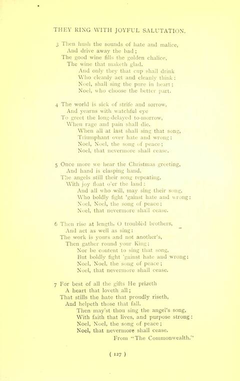 Hymn Tunes and Carols page 127