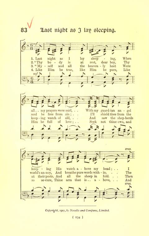 Hymn Tunes and Carols page 134