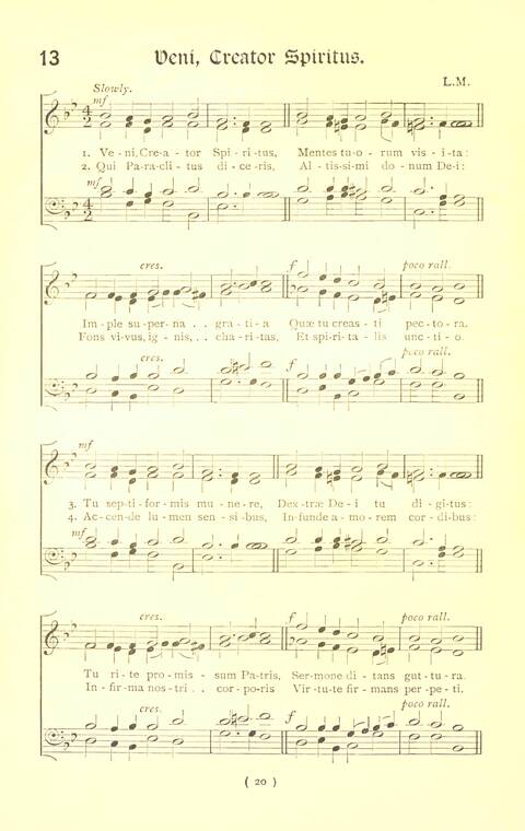 Hymn Tunes and Carols page 20