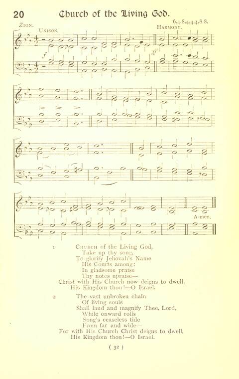 Hymn Tunes and Carols page 32
