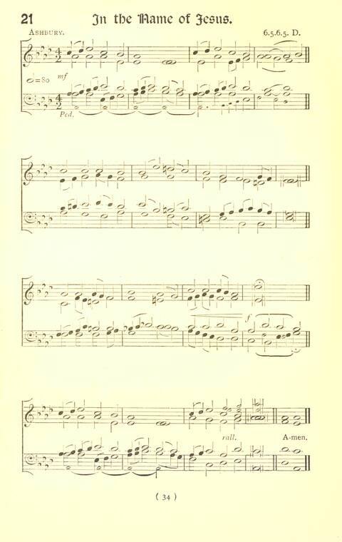 Hymn Tunes and Carols page 34