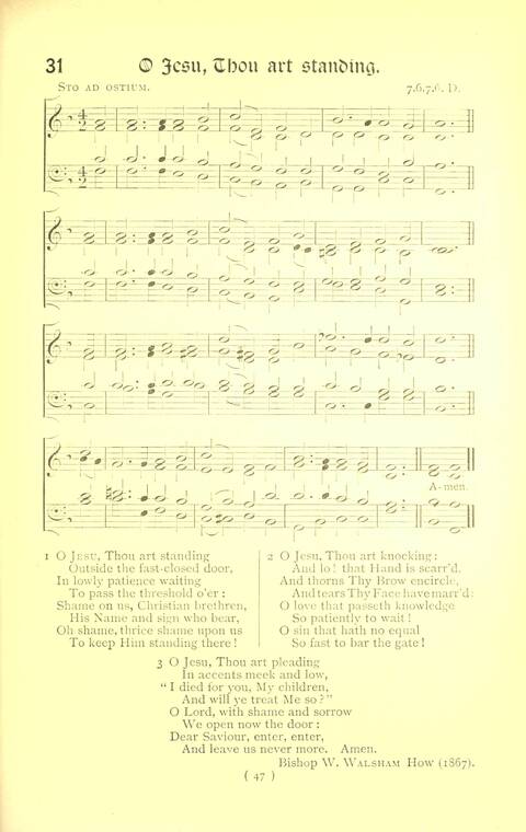 Hymn Tunes and Carols page 47