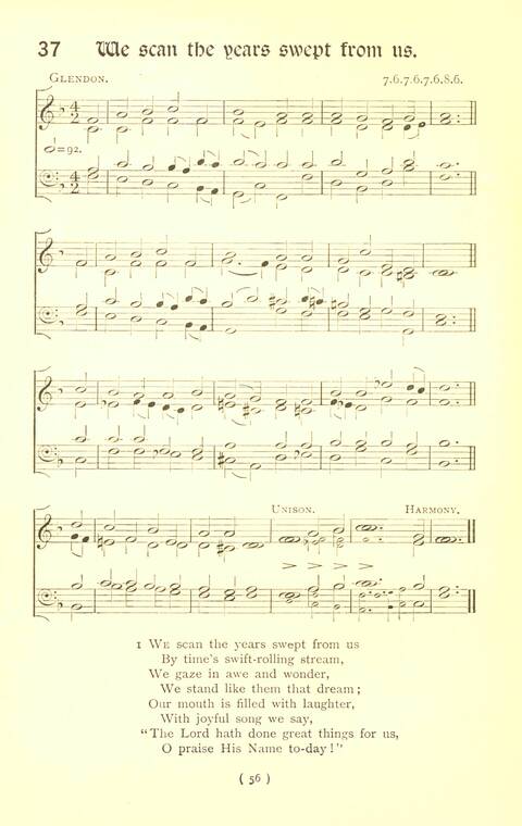 Hymn Tunes and Carols page 56