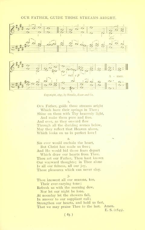 Hymn Tunes and Carols page 65