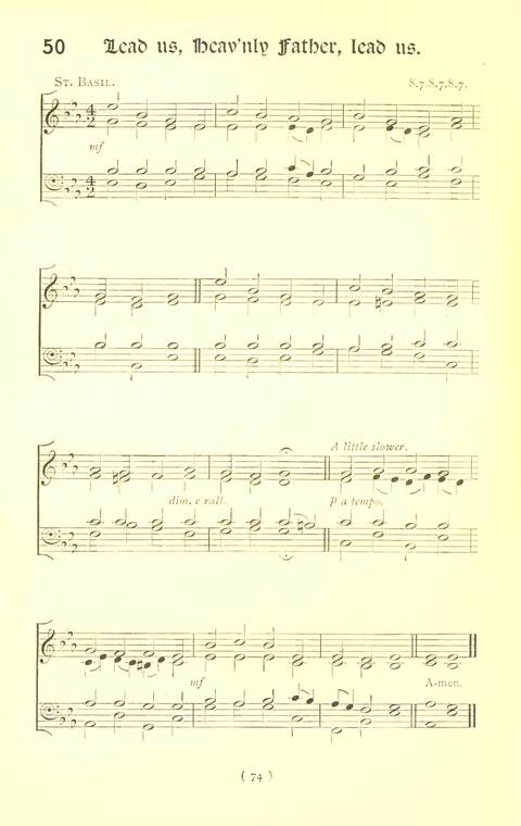 Hymn Tunes and Carols page 74
