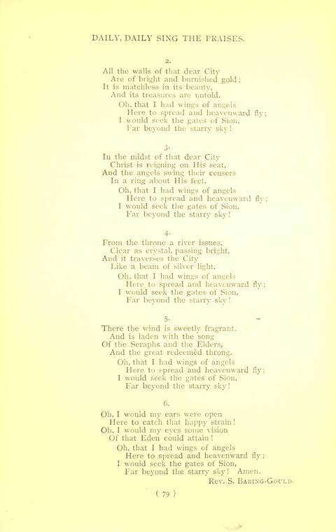 Hymn Tunes and Carols page 79