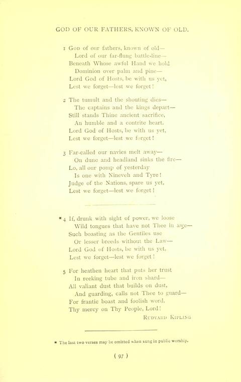 Hymn Tunes and Carols page 97