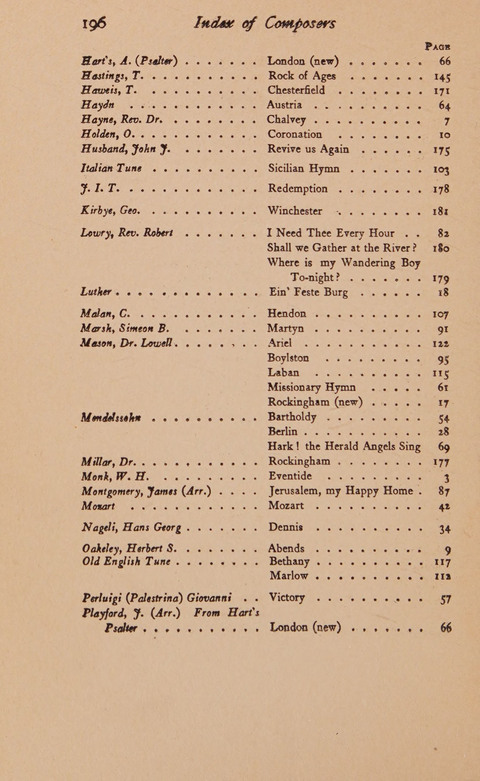 Hymns That Every Child Should Know: A selection of the best hymns of all nations for young people page 196