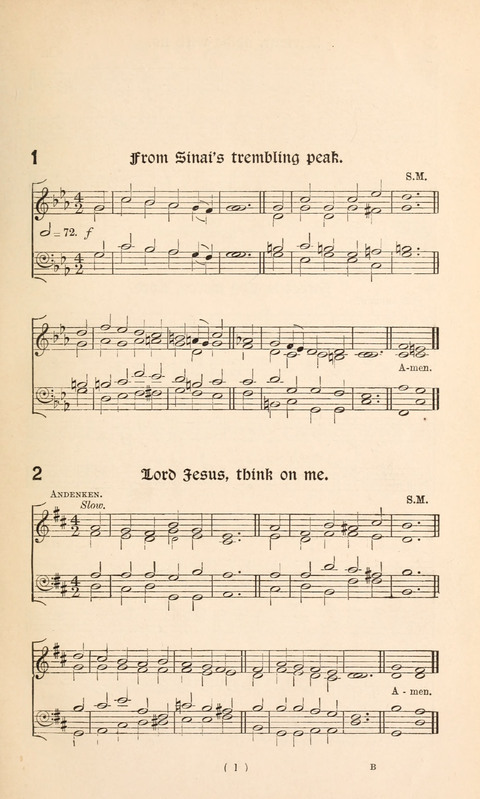Hymn Tunes page 1
