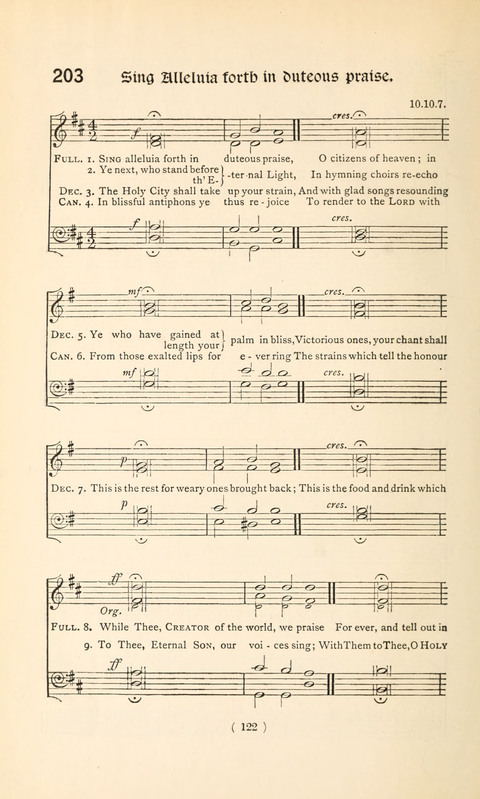 Hymn Tunes page 122