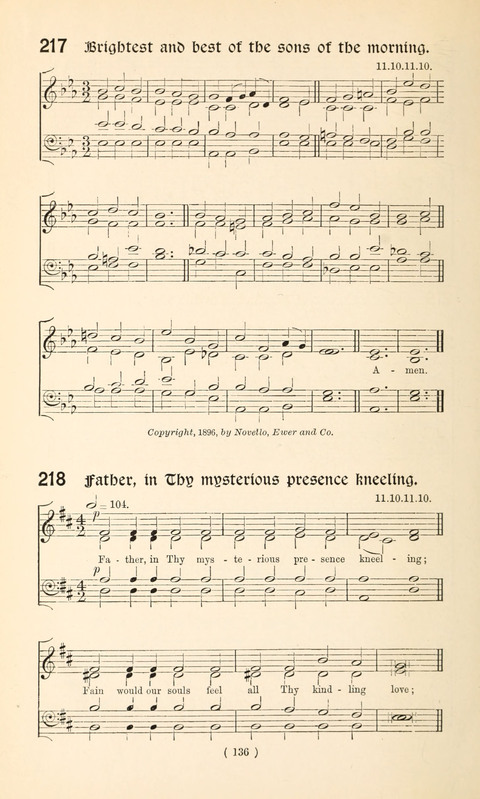 Hymn Tunes page 136