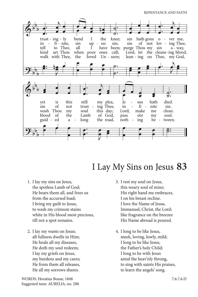 Hymns to the Living God page 64