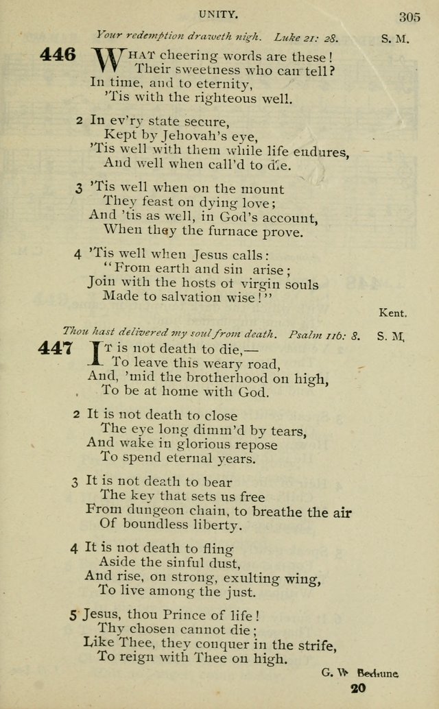 Hymns and Tunes: for Public and Private Worship, and Sunday Schools page 320