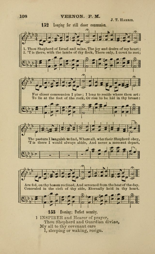 Hymns and Tunes for Prayer and Social Meetings page 108