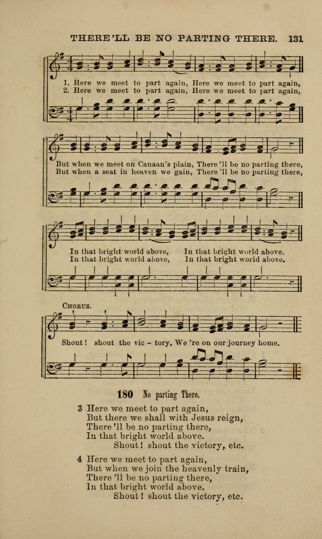 Hymns and Tunes for Prayer and Social Meetings page 131