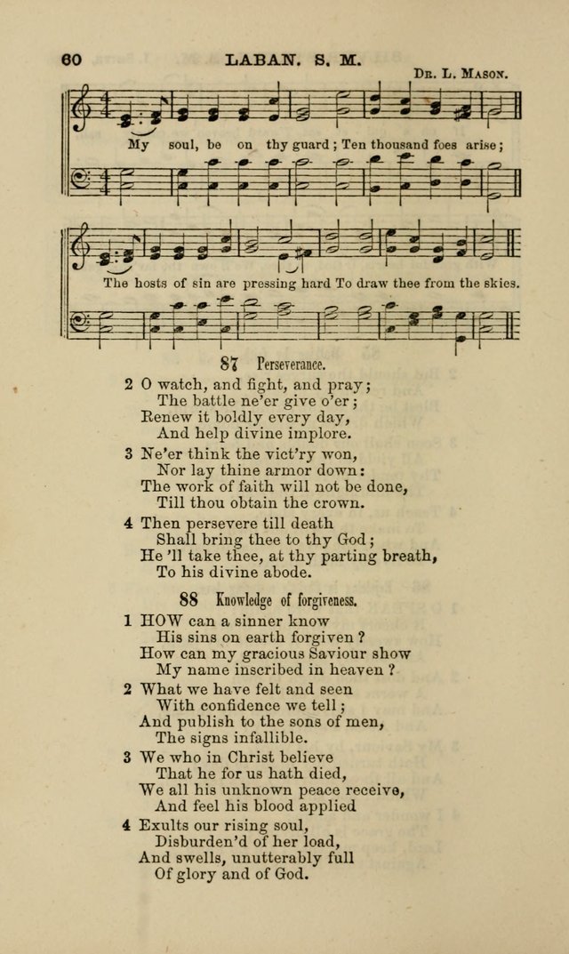 Hymns and Tunes for Prayer and Social Meetings page 60