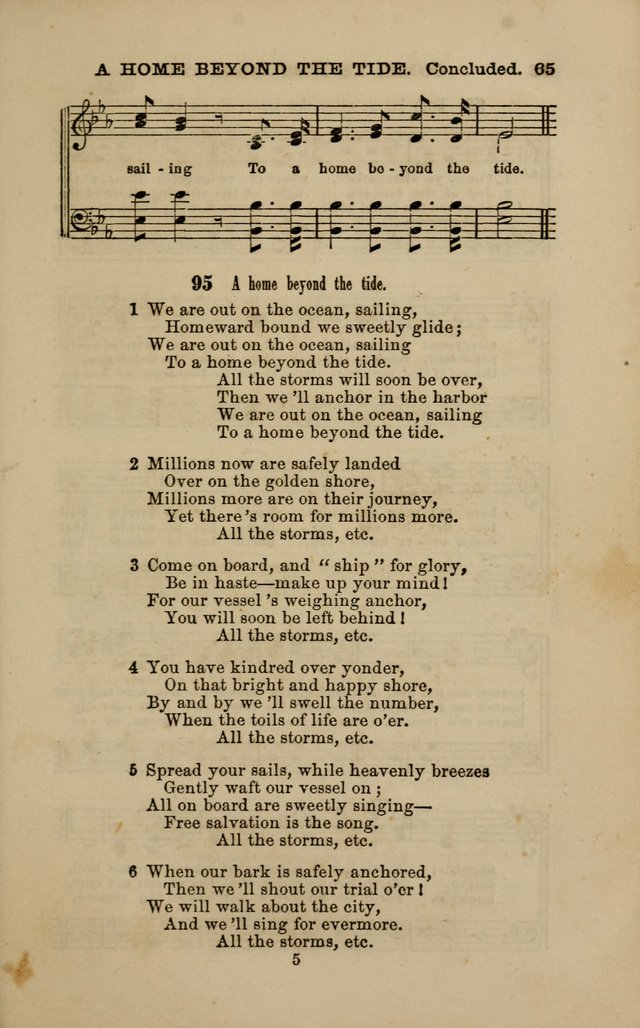 Hymns and Tunes for Prayer and Social Meetings page 65