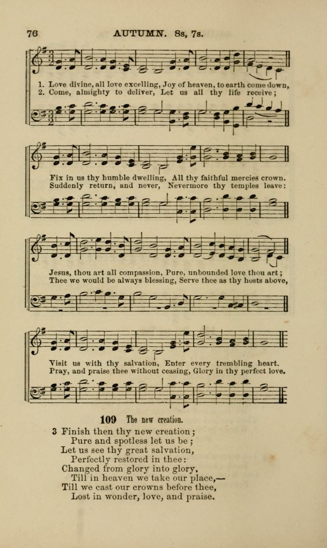 Hymns and Tunes for Prayer and Social Meetings page 76