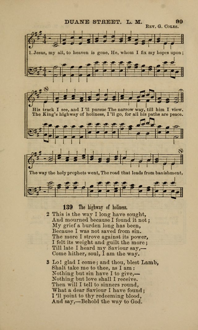 Hymns and Tunes for Prayer and Social Meetings page 99