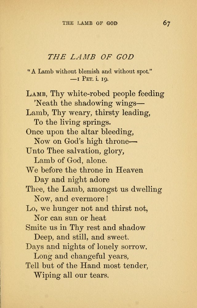 Hymns of Ter Steegen and Others (Second Series) page 67