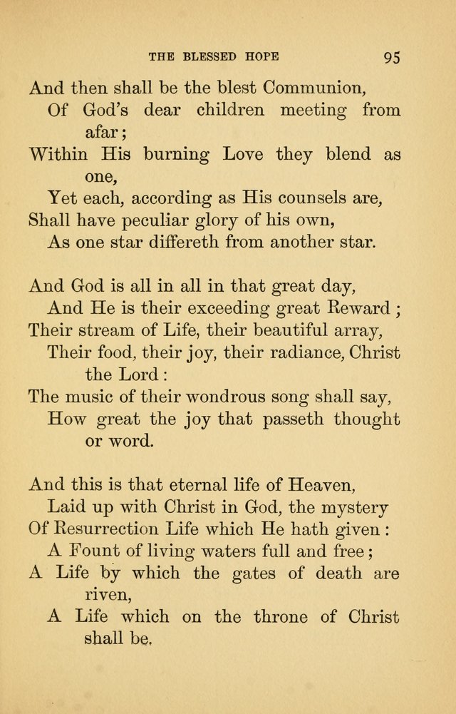 Hymns of Ter Steegen and Others (Second Series) page 95