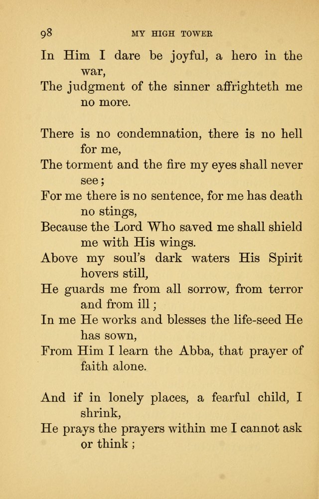 Hymns of Ter Steegen and Others (Second Series) page 98
