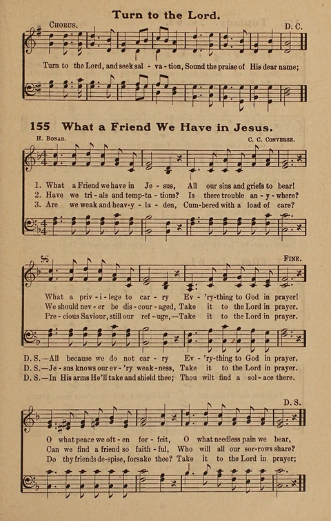 Hymns Tried and True: is a collection of new and old hymns suitable for evangelistic meetings young people